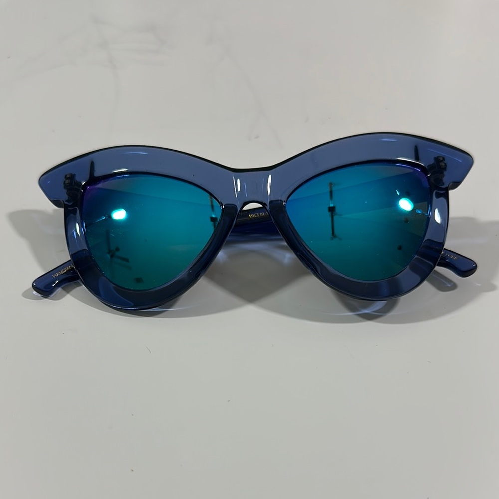 Coco and Breezy - Blue Cat-Eye Sunglasses